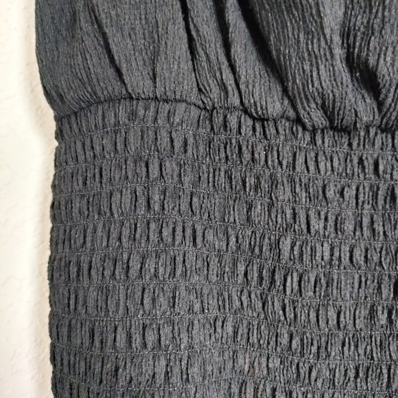 Express black cinched waist tank in x small - Picture 2 of 3